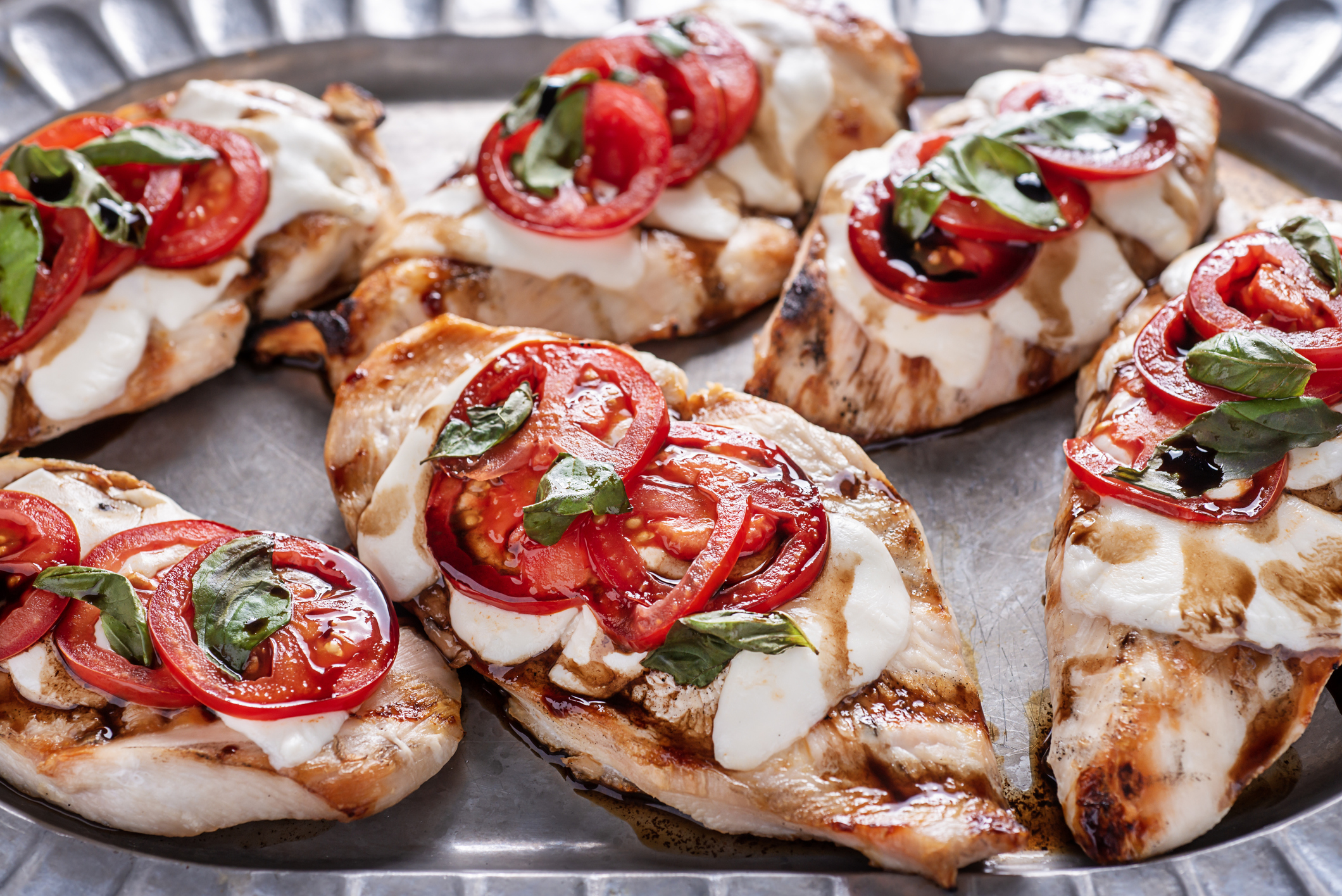 Caprese Chicken with Basil and Balsamic
